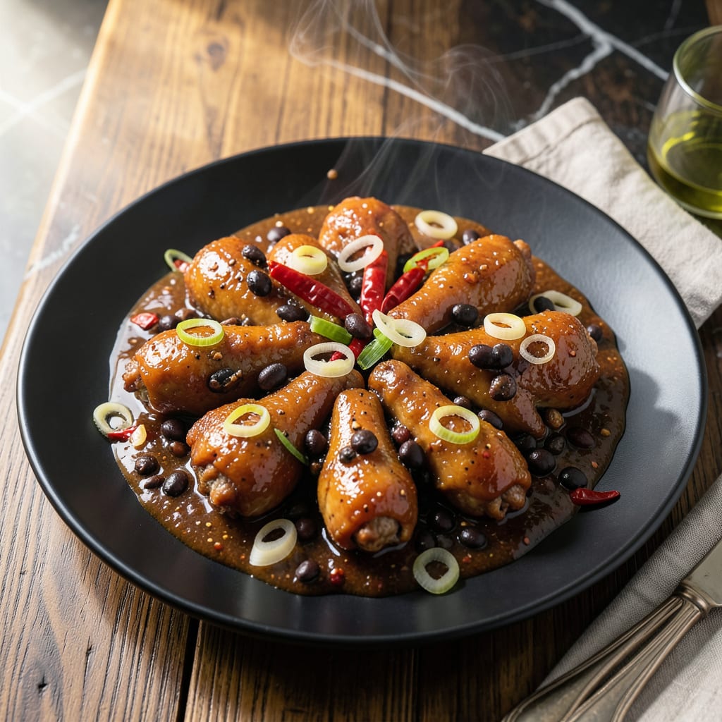 Visual representation of Chicken Feet Black Bean Sauce Recipe: Authentic Cantonese Wok Tossed Delight