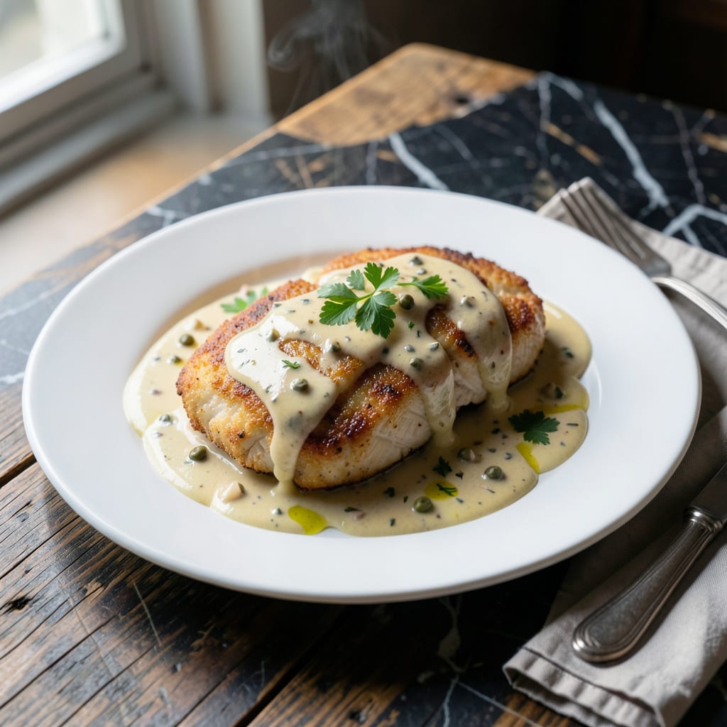 Complete Chicken Francaise Sauce Recipe: Lemon Butter Elegance for Pasta or Chicken overview image