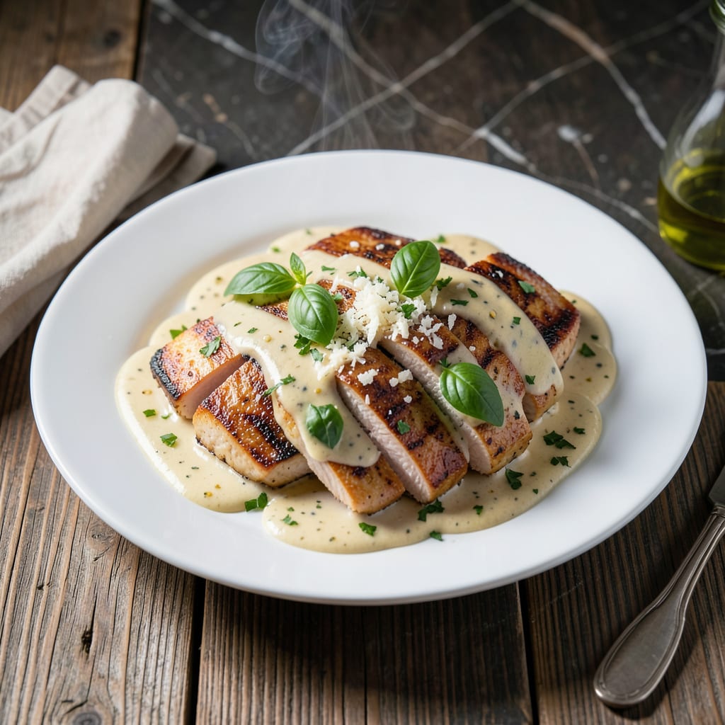 Complete Chicken George Sauce Recipe: Creamy Parmesan and Herb Infusion overview image