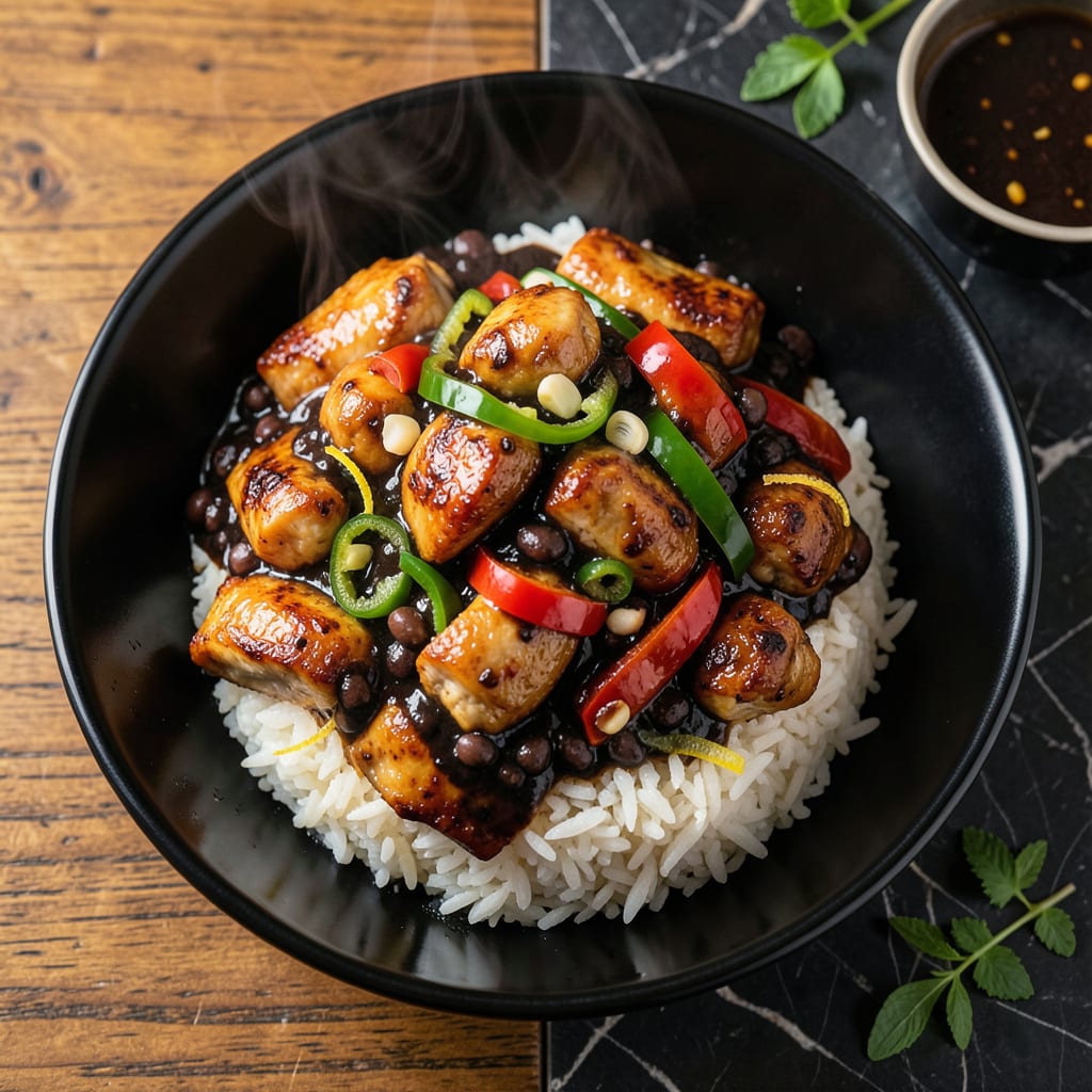 Complete Chicken in Black Bean Sauce Recipe: Cantonese Takeout Favorite overview image