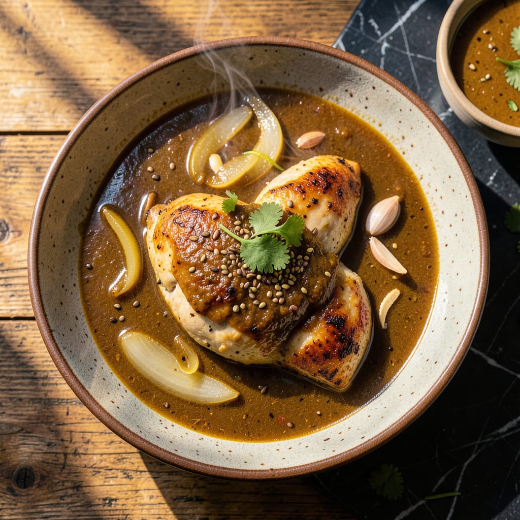 Chicken in Curry Sauce Recipe: Rich, Aromatic Comfort in 30 Minutes example with annotations