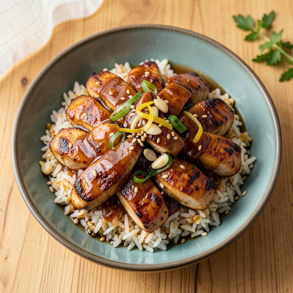 Comprehensive Chicken in Teriyaki Sauce Recipe: Sticky Sweet Glaze Over Tender Bites visual reference