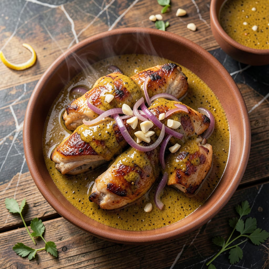 Chicken Kitchen Curry Mustard Sauce Recipe: Bold Indian Fusion in 30 Minutes detailed visual guide