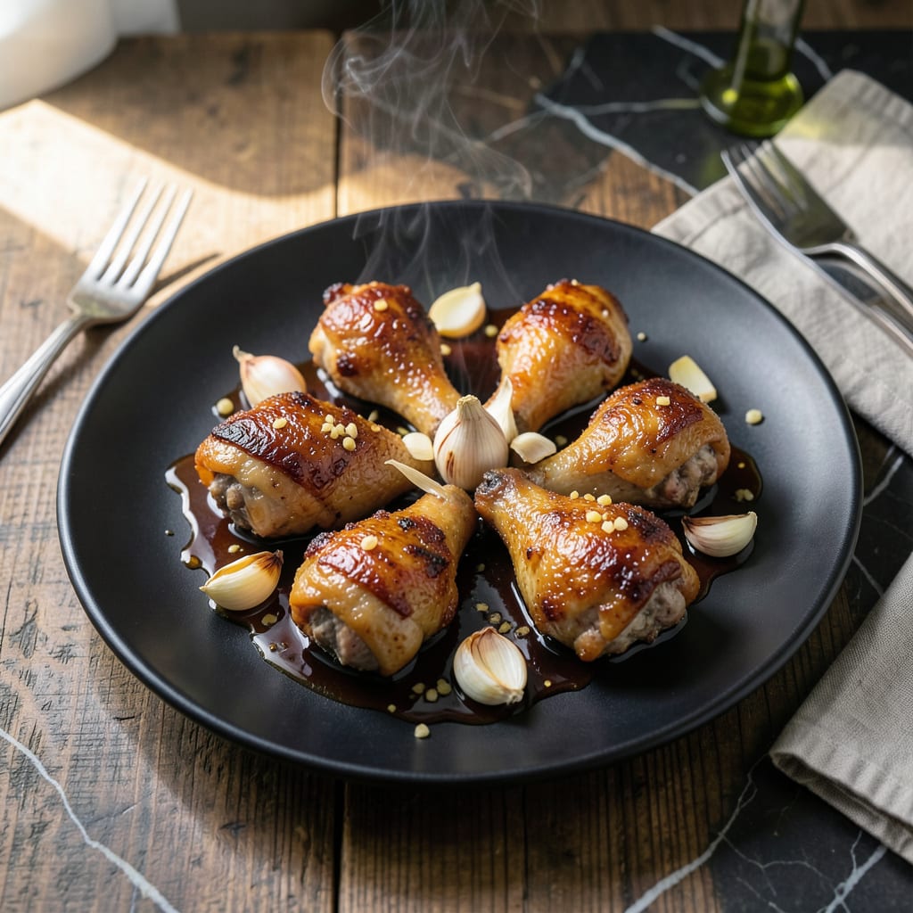 Comprehensive Chicken Legs Soy Sauce Recipe: Sticky Glaze With Garlic Depth visual reference