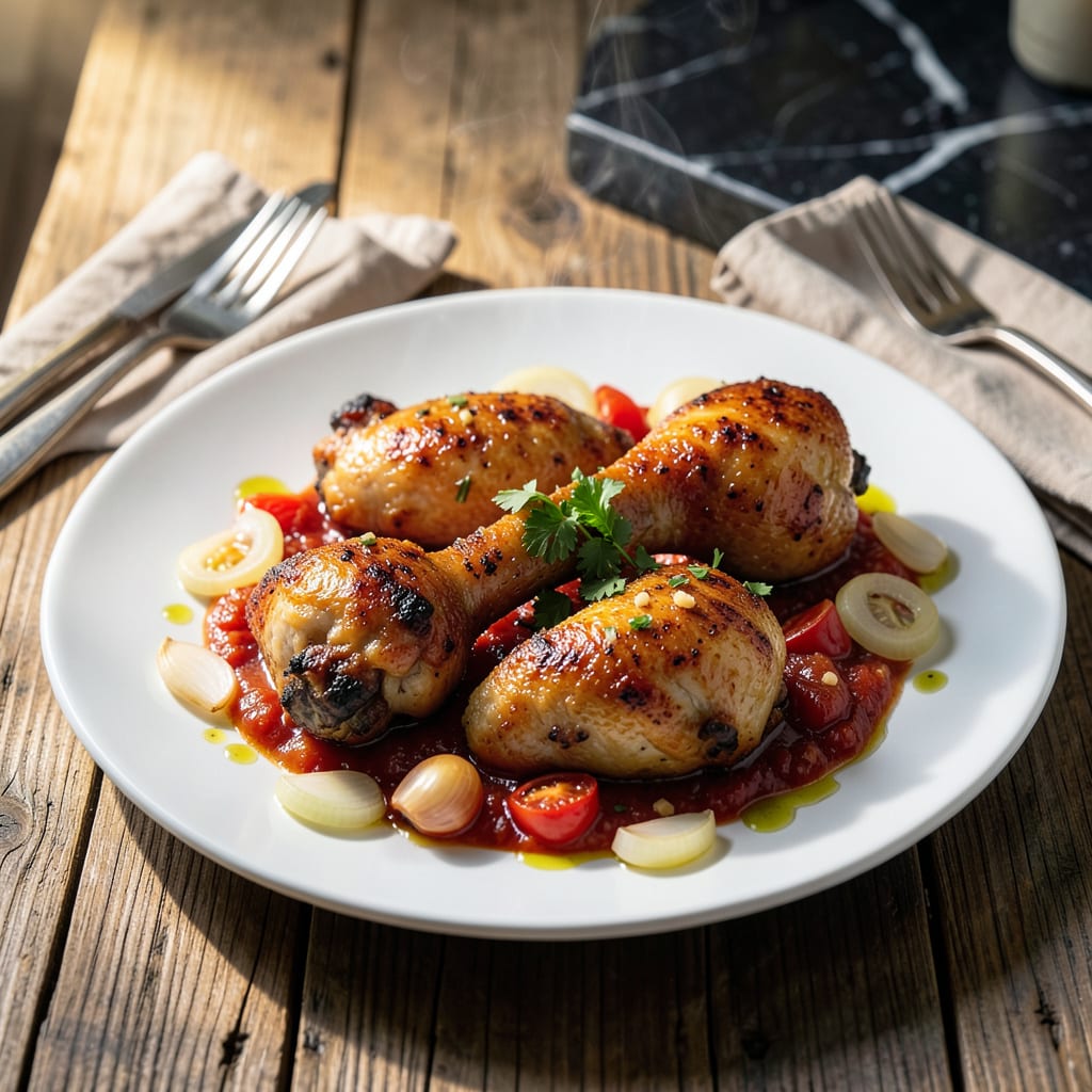 Chicken Legs With Tomato Sauce Recipe: Slow Simmered Richness Over Tender Meat detailed visual guide