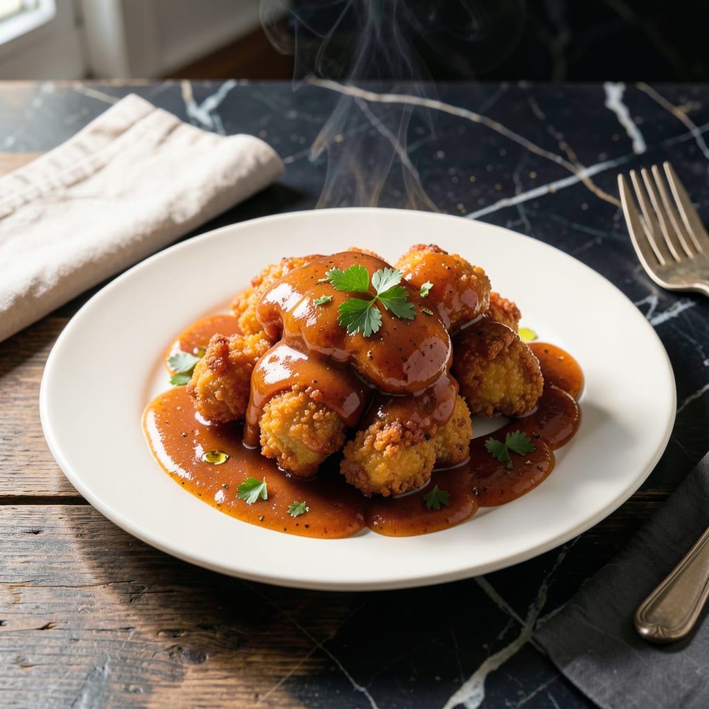 Visual representation of Chicken Maryland Sauce Recipe: Tangy Tomato and Herb Blend