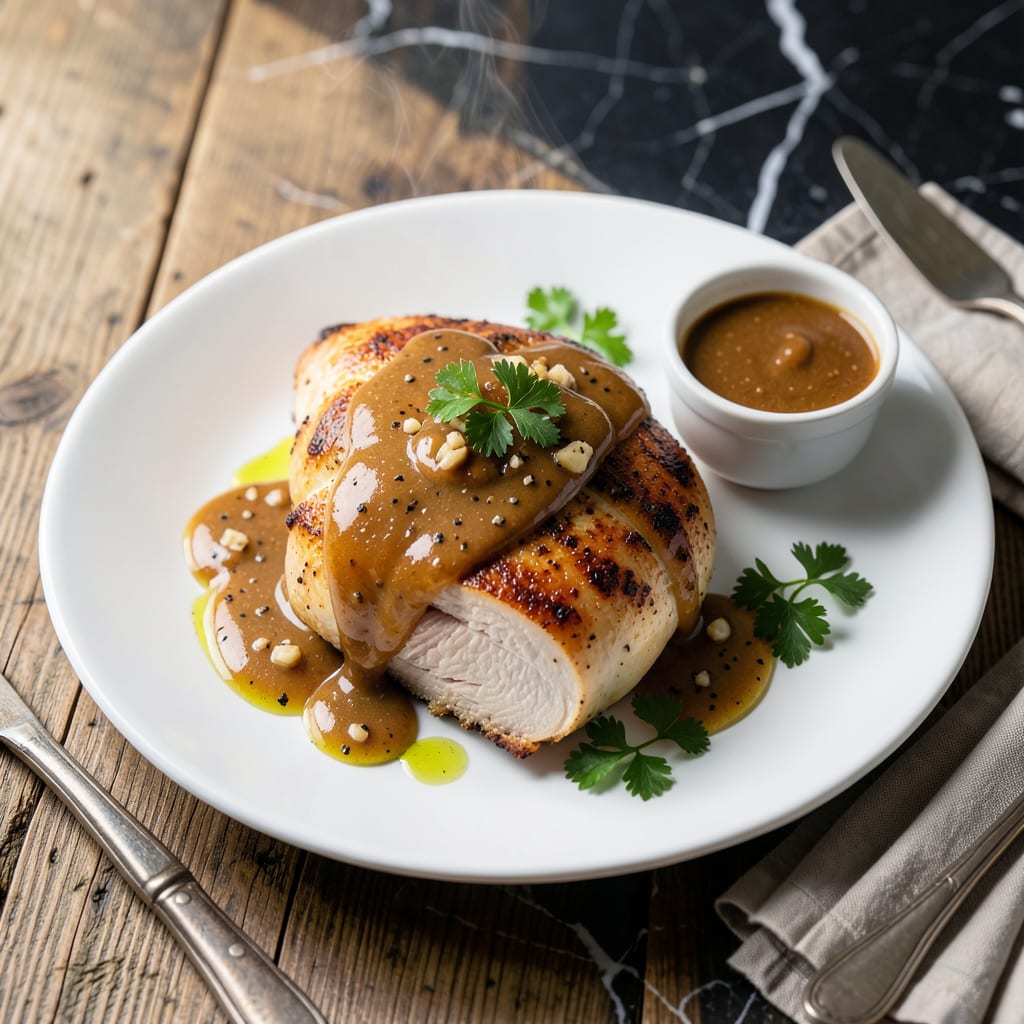 Chicken Murphy Sauce Recipe: Tangy Garlic Infused Creaminess illustration with key details