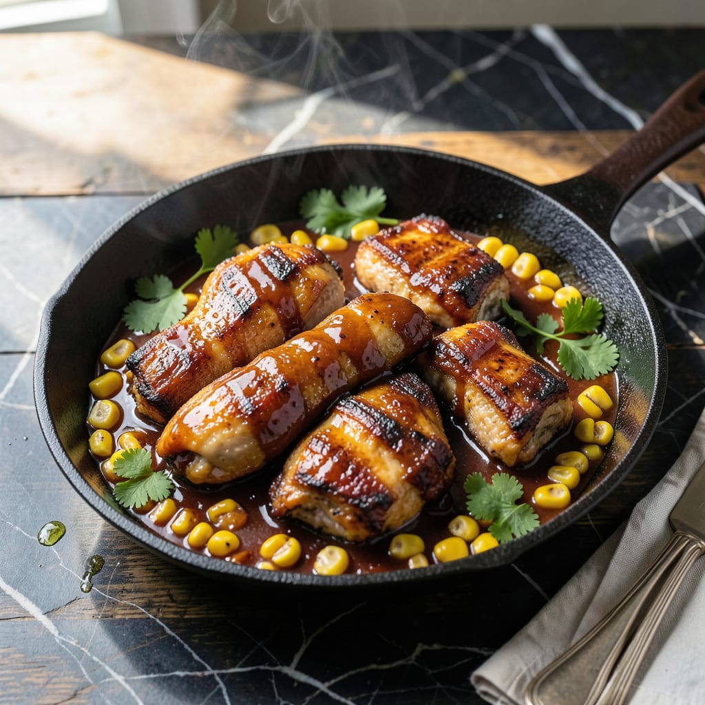 Chicken N Ribs BBQ Sauce Recipe: Smoky Sweet Glaze for Grilled Meats illustration with key details