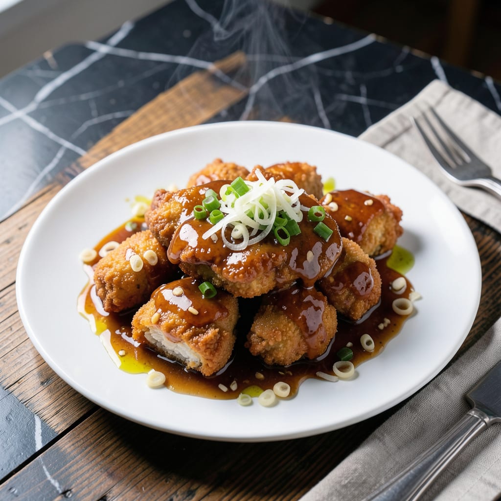 Chicken Nanban Sauce Recipe: Japanese Sweet Tangy Marinade illustration with key details