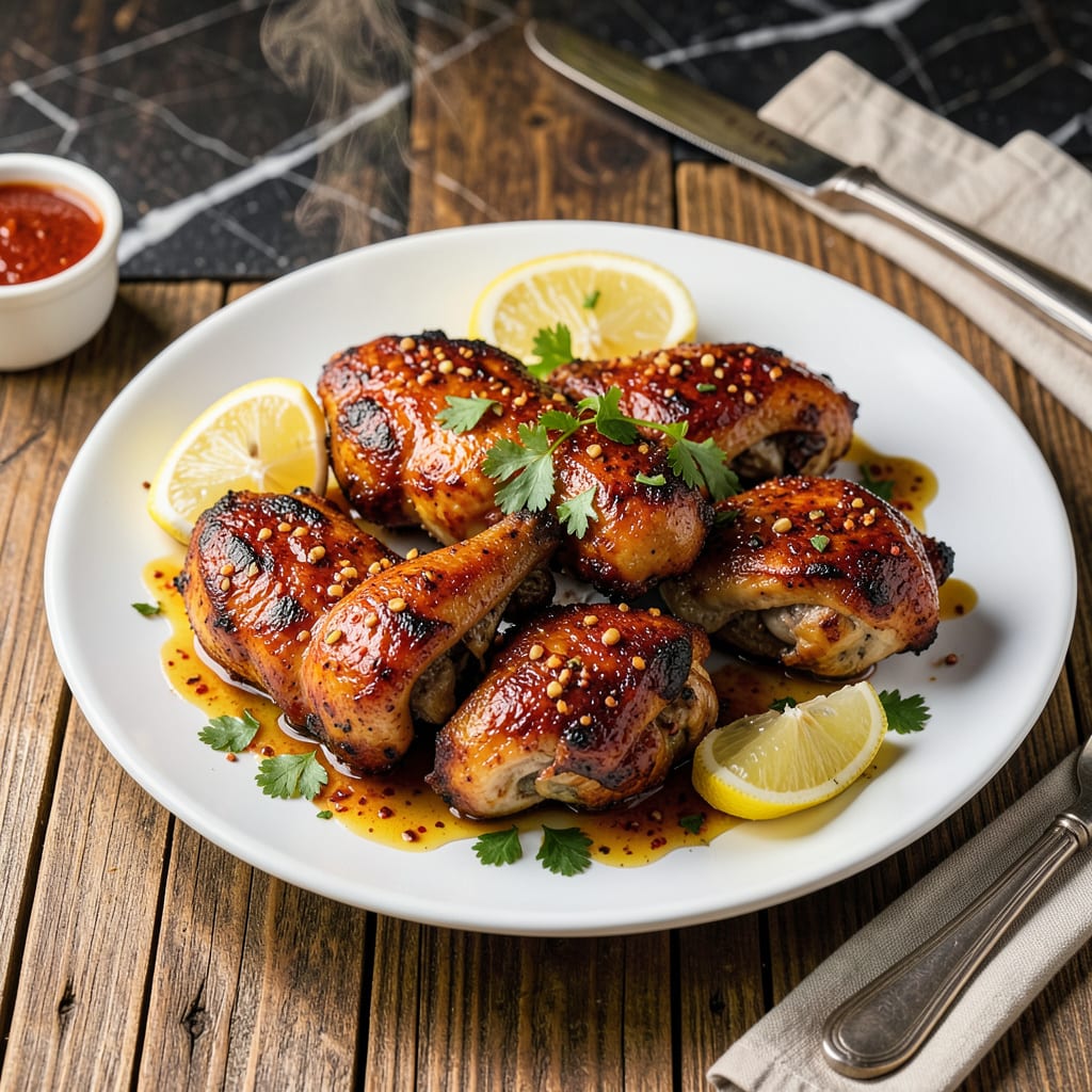 Visual representation of Chicken Nando's Sauce Recipe: Spicy Peri Peri Heat for Grilling
