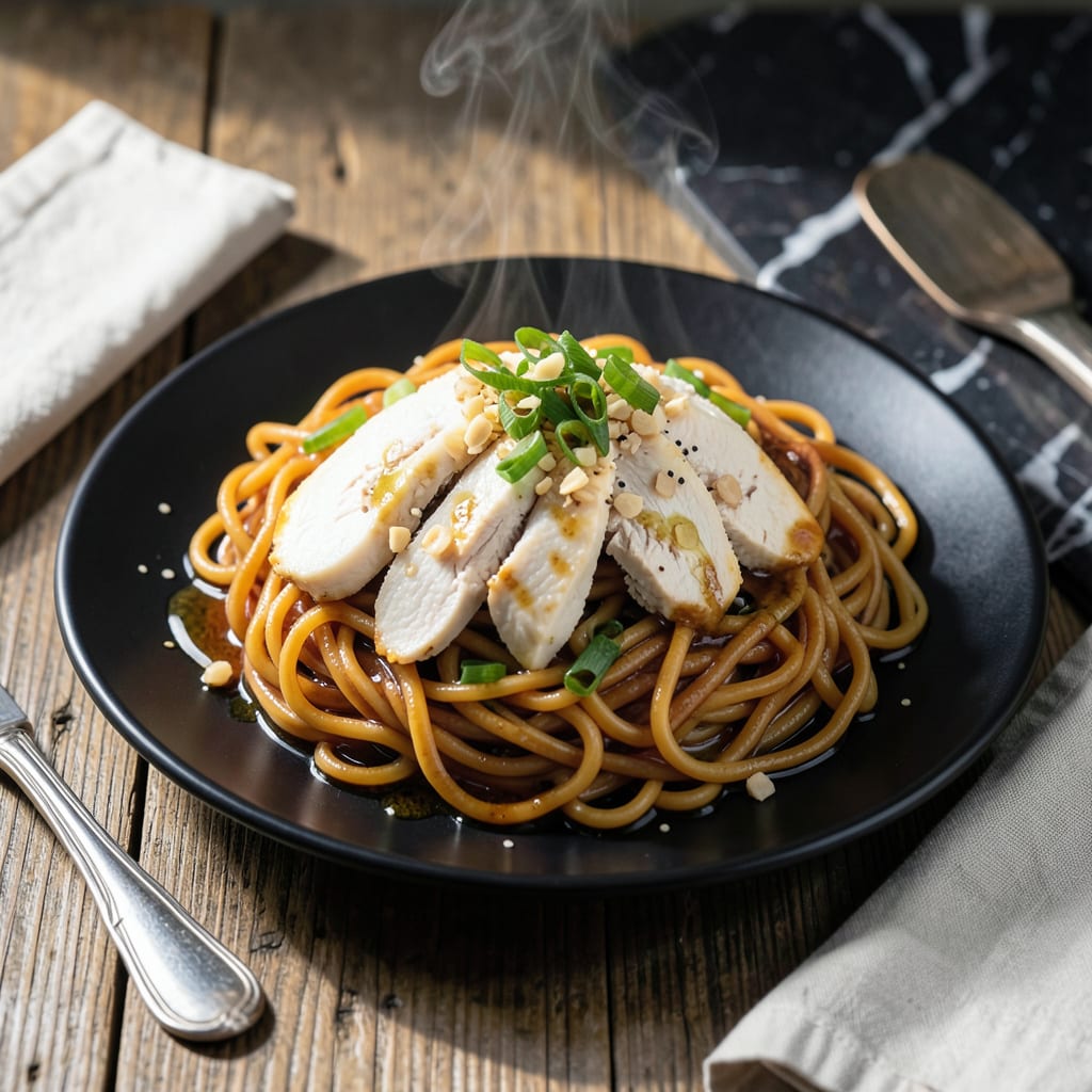 Chicken Noodle Sauce Recipe: Savory Umami Rich Drizzle for Stir Fries illustration with key details