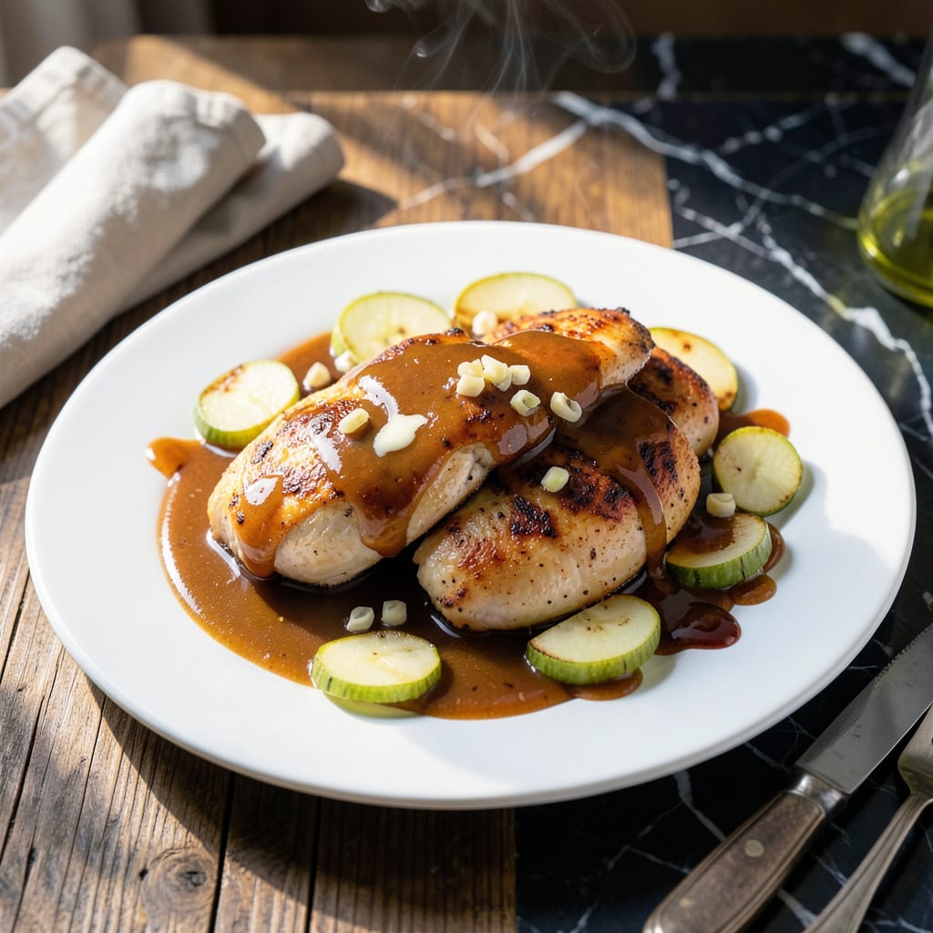 Chicken Normandy Sauce Recipe: Apple Infused Creamy Elegance detailed visual guide