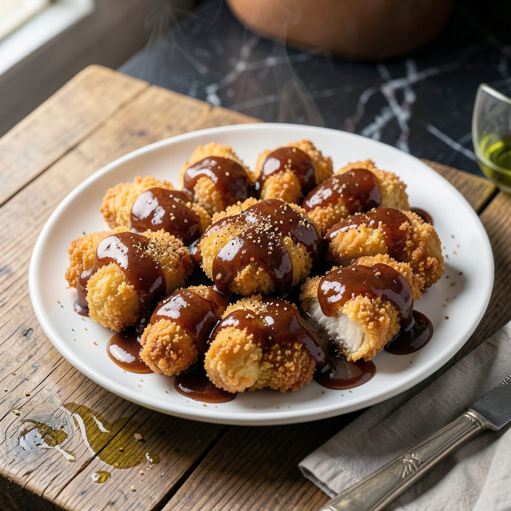 Chicken Nuggets BBQ Sauce Recipe: Smoky Sweet Dip for Crispy Bites illustration with key details