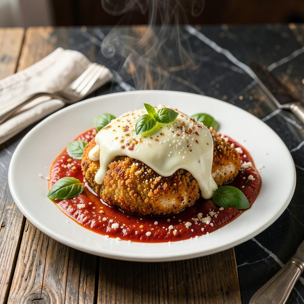 Chicken Parm Marinara Sauce Recipe: Homemade Italian Richness for Perfect Parming illustration with key details