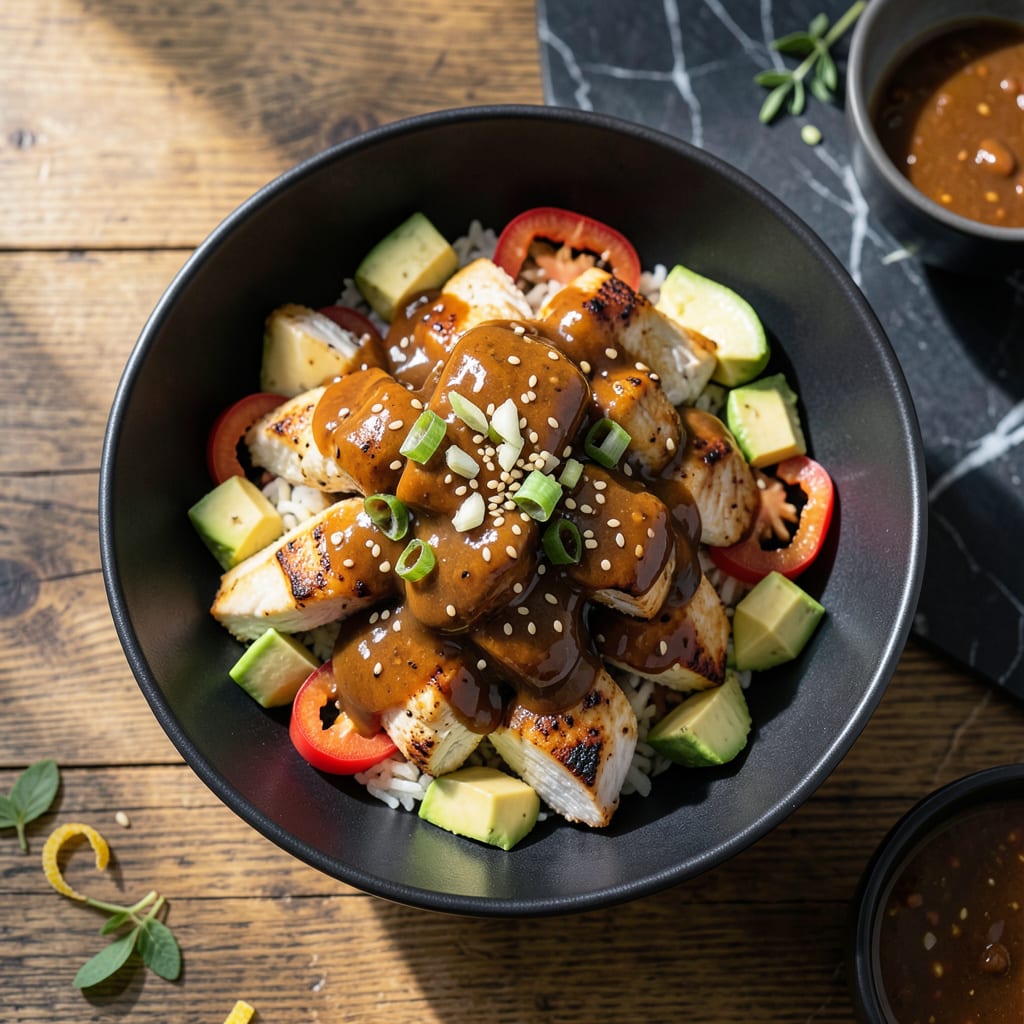 Complete Chicken Poke Bowl Sauce Recipe: Umami Packed Drizzle for Fresh Bowls overview image