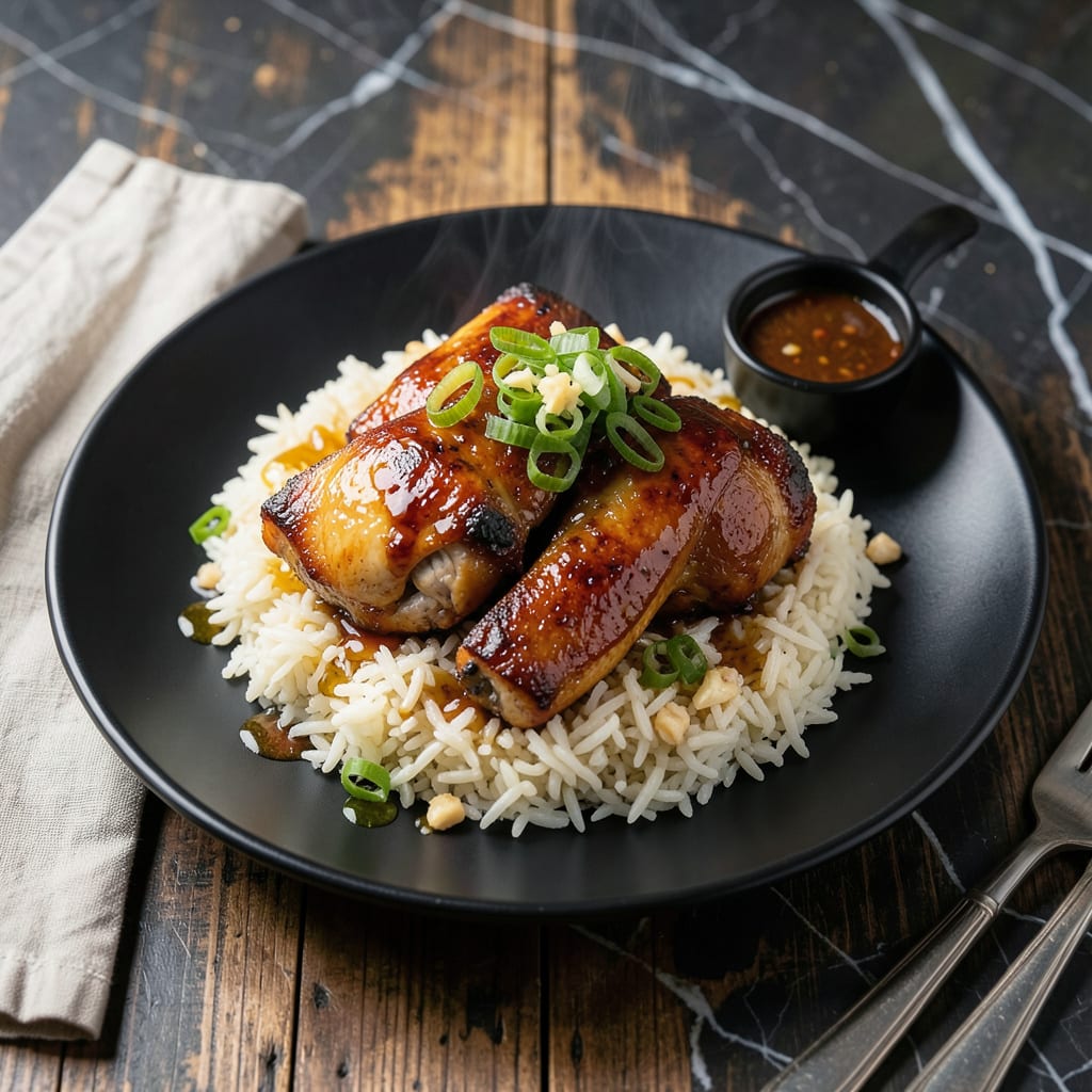 Chicken Rice Oyster Sauce Recipe: Savory One Pot Asian Comfort detailed visual guide