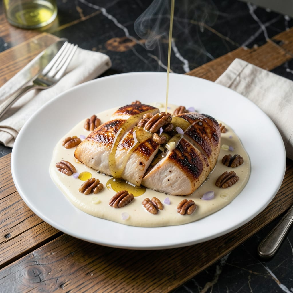 Chicken Sauce Pecan Recipe: Nutty Creaminess Over Tender Chicken detailed visual guide