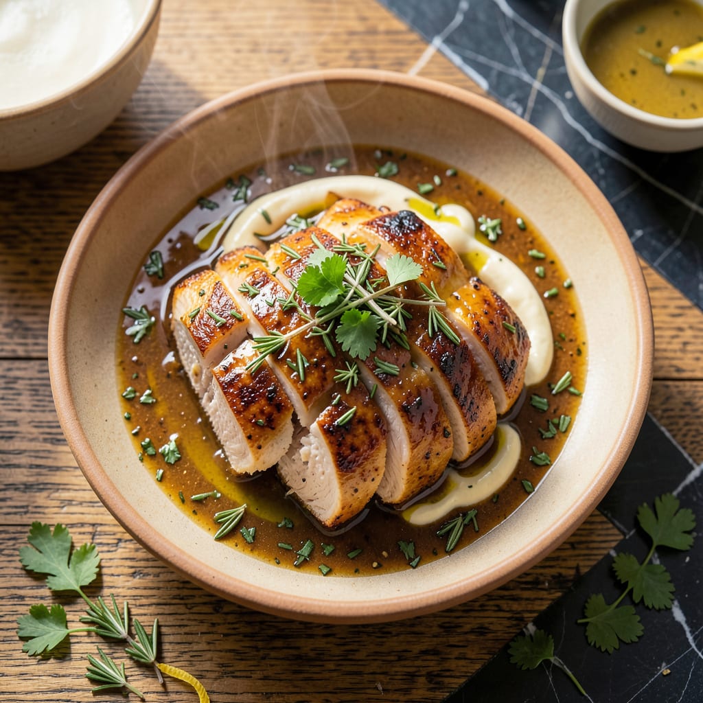 Chicken Sauce Recipe for Chicken Breast: Garlicky Herb Infusion for Juicy Results detailed visual guide
