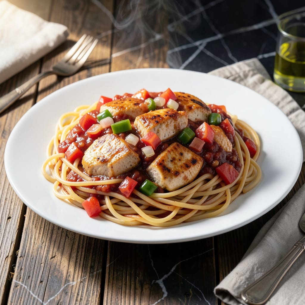Chicken Spaghetti Sauce Recipe Crockpot: Slow Cooked Italian Comfort detailed visual guide