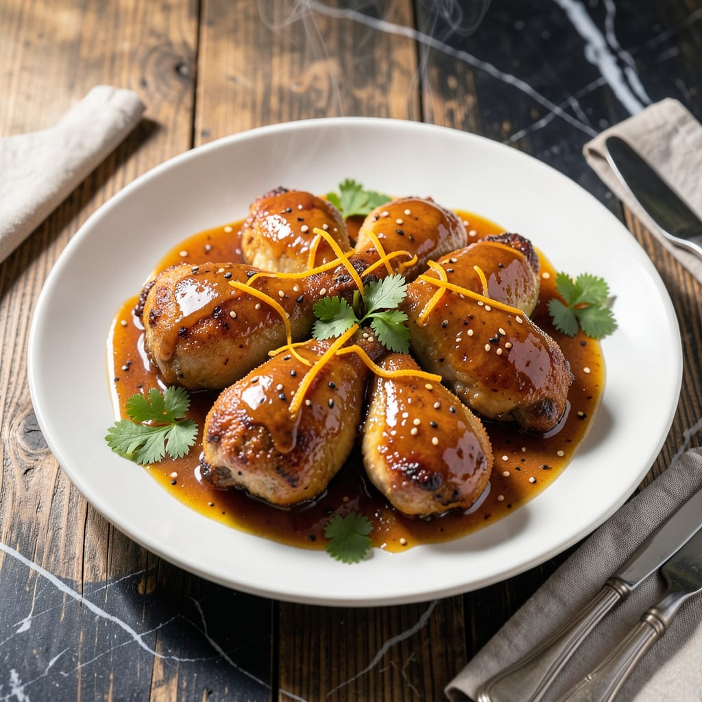 Chicken Spicy Orange Sauce Recipe: Zesty Citrus Heat for Crispy Bites detailed visual guide
