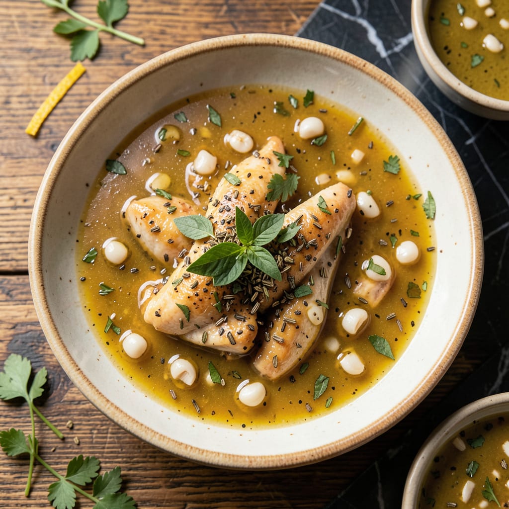 Chicken Spiedie Sauce Recipe: Tangy Vinegar Based Marinade for Grilling illustration with key details