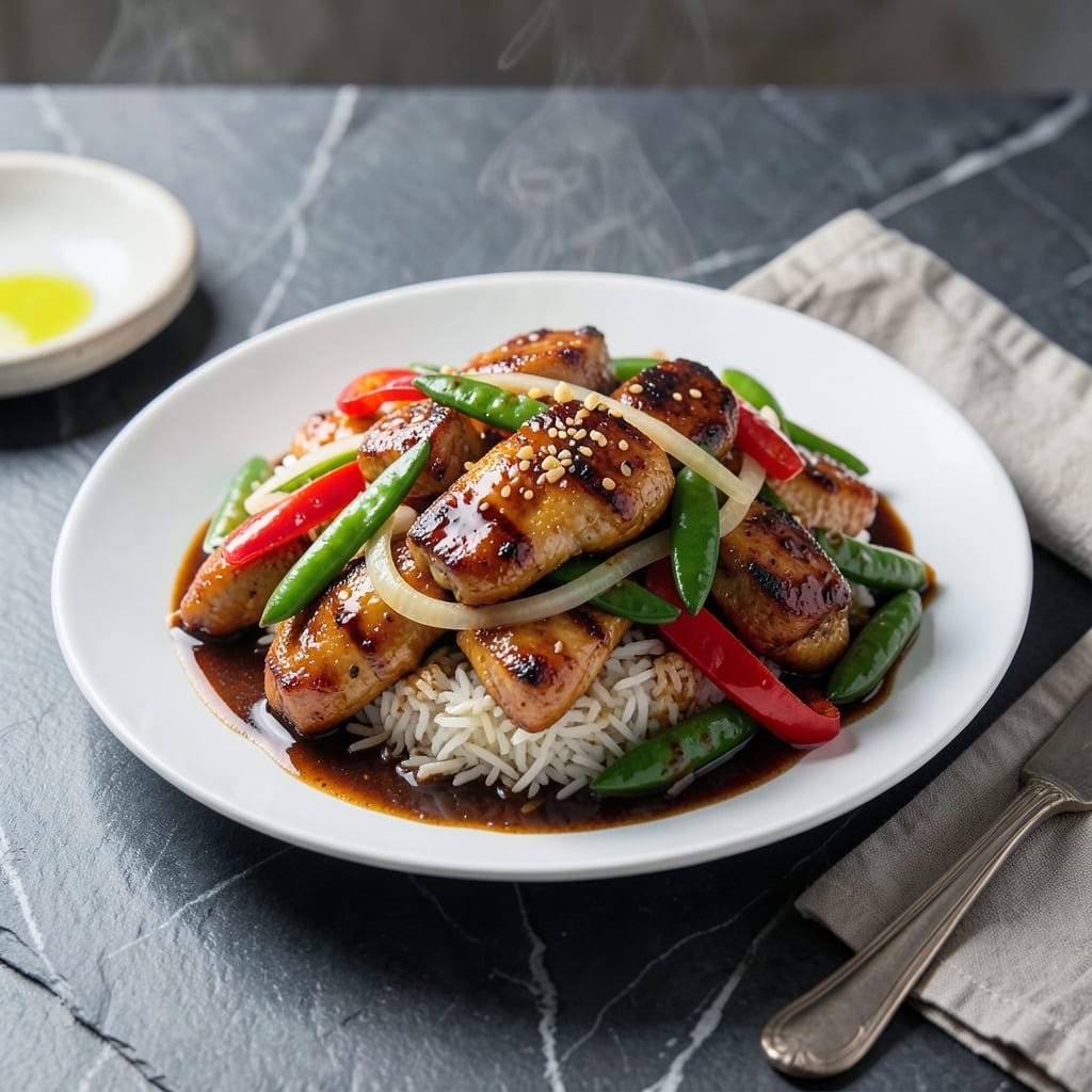 Chicken Stir Fry Sauce Recipe With Oyster Sauce: Umami Rich Blend for Wok Perfection example with annotations