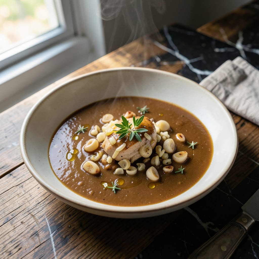 Complete Chicken Stock Sauce Recipe: Rich Umami Drizzle for Elevating Dishes overview image