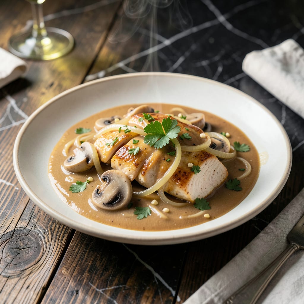 Chicken Stroganoff Sauce Recipe Easy: Rich Mushroom Cream in Minutes detailed visual guide