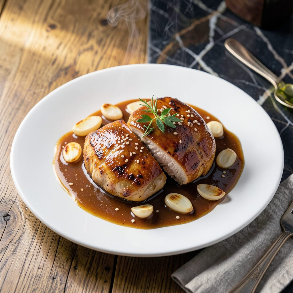 Chicken Sweet Sauce Recipe: Glossy Glaze With Sticky Sweet Finish example with annotations