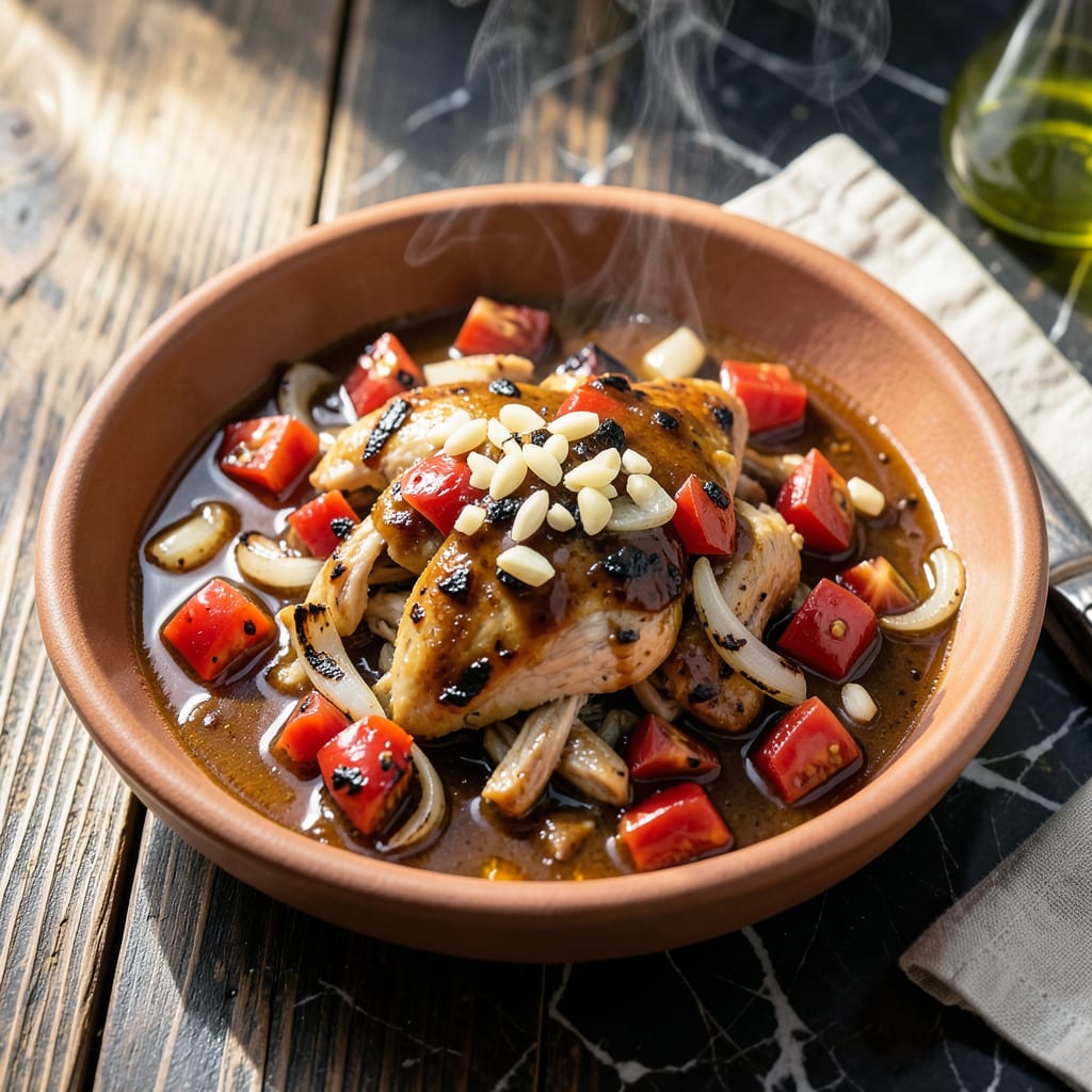 Chicken Tinga Sauce Recipe: Smoky Chipotle and Tomato Fusion example with annotations