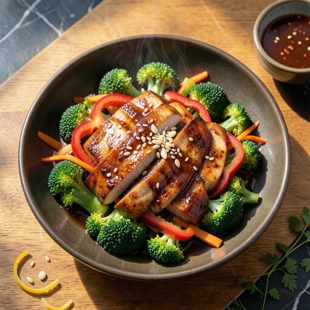 Complete Chicken Vegetables Soy Sauce Recipe: Savory Stir Fry in 20 Minutes overview image