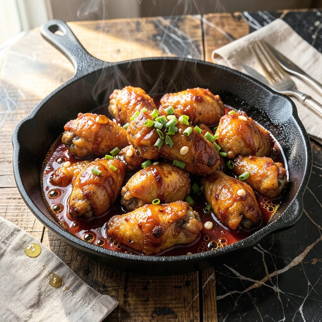 Complete Chicken Wing Boil Sauce Recipe: Spicy Garlic Butter Infusion overview image