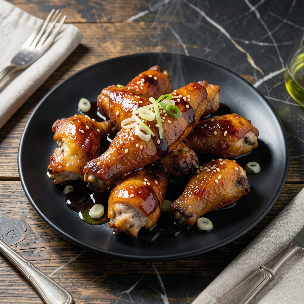 Complete Chicken Wings in Oyster Sauce Recipe: Crispy Umami Bites With Garlic Depth overview image