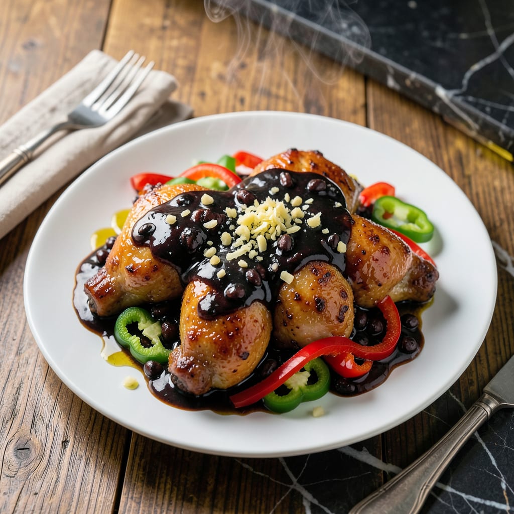 Complete Chicken With Black Bean Sauce Recipe Chinese: Authentic Cantonese Takeout at Home overview image