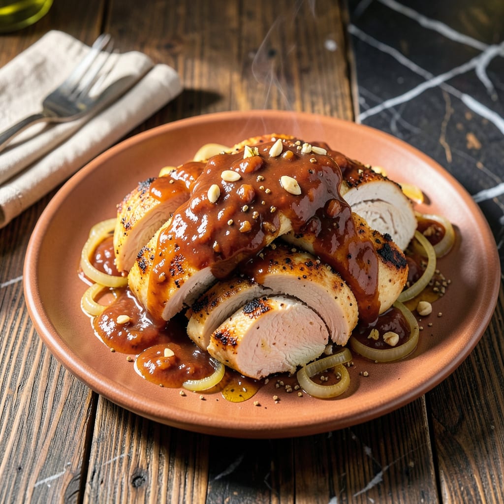 Chicken With Pace Picante Sauce Recipe: Tex Mex Flavor in Minutes example with annotations