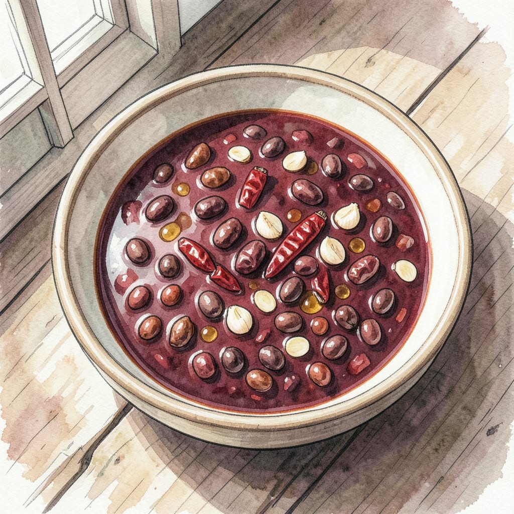 Chili Bean Sauce Recipe: Spicy Condiment to Elevate Any Dish example with annotations