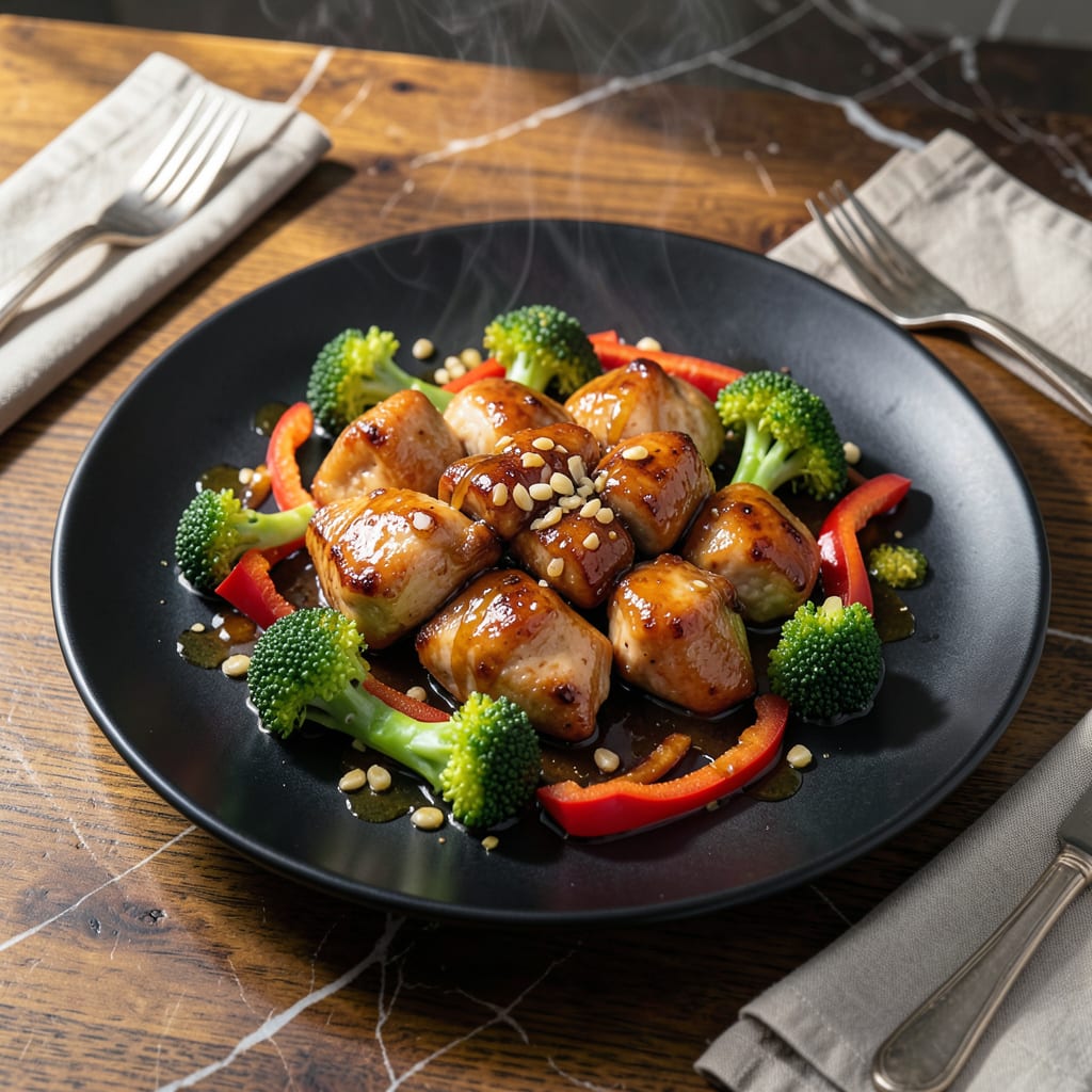 Chinese Chicken and Vegetables Sauce Recipe: Savory Umami Glaze for Stir Fries example with annotations