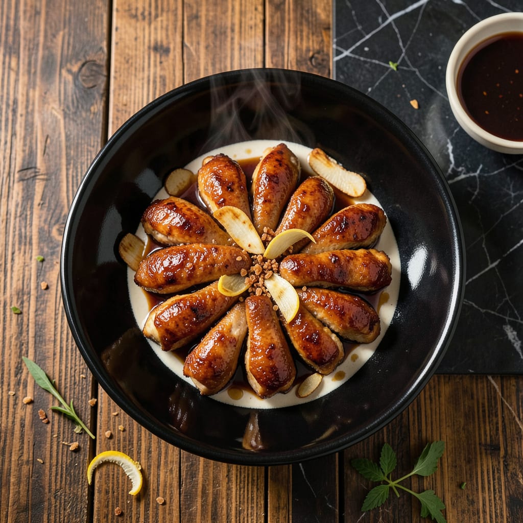 Chinese Dark Soy Sauce Chicken Recipe: Rich Umami Depth in Minutes example with annotations