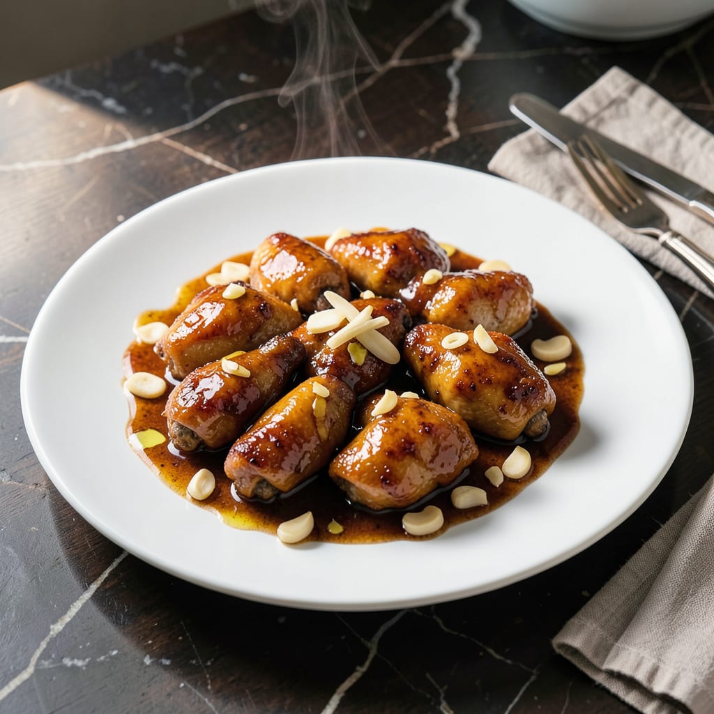 Chinese Ginger Chicken Sauce Recipe: Bold Asian Fusion With a Kick example with annotations