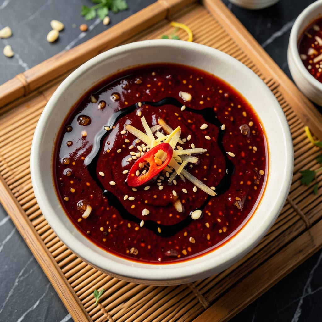 Complete chinese red sauce recipe overview image