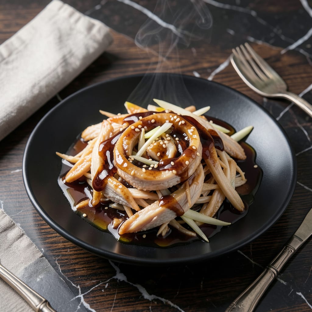Chinese Shredded Chicken Sauce Recipe: Umami Rich Velvet Drizzle detailed visual guide