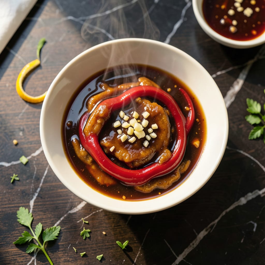 Visual representation of Chinese Sweet and Sour Chicken Sauce Recipe: Tangy Glaze for Crispy Bites