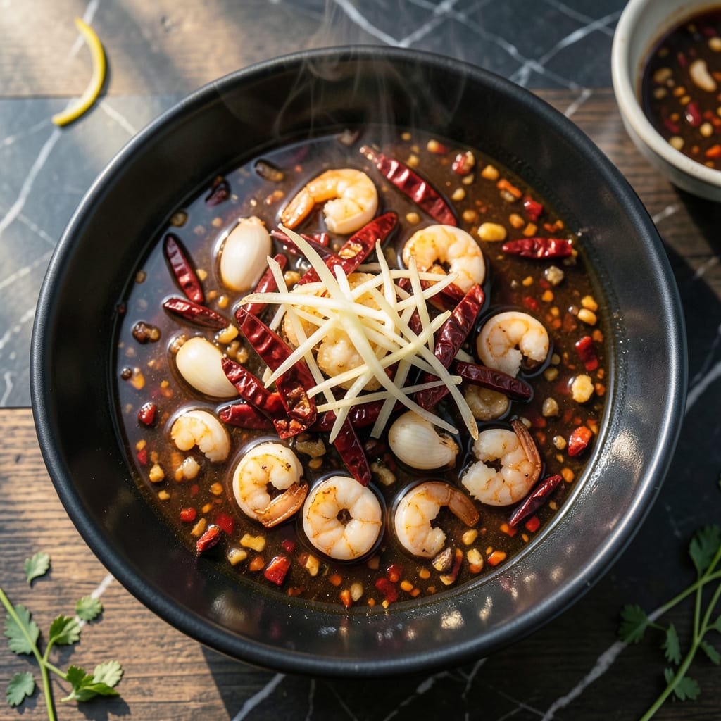 Chinese XO Sauce Recipe: Umami Rich Condiment With Dried Seafood Depth example with annotations
