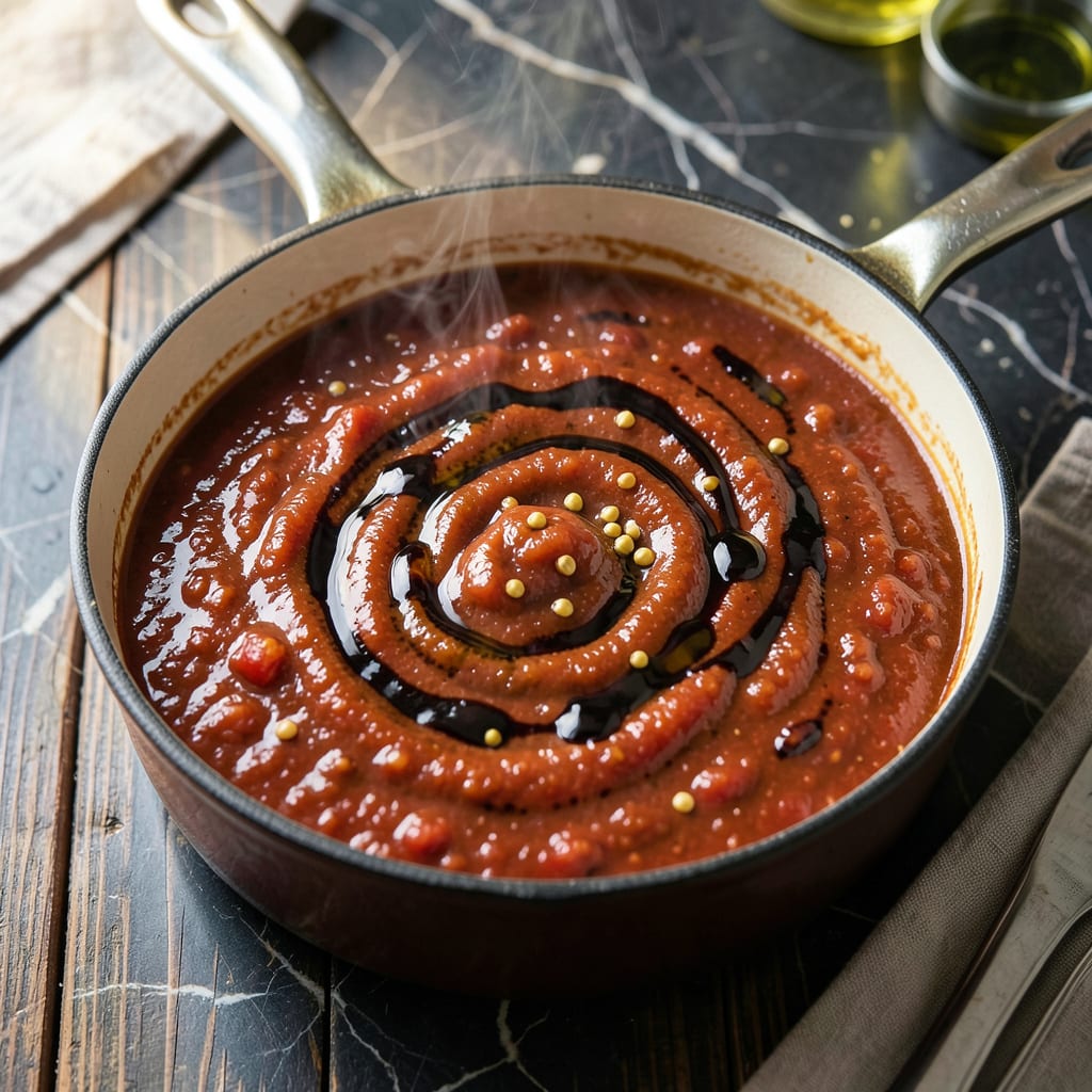 Copycat Manwich Sauce Recipe: Tangy Sweet Sloppy Joe Essence illustration with key details