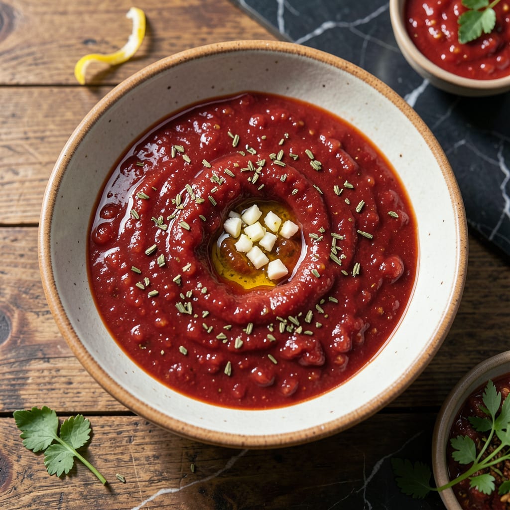 Copycat Pizza Sauce Recipe: Bold Tomato Flavor for Homemade Pies example with annotations