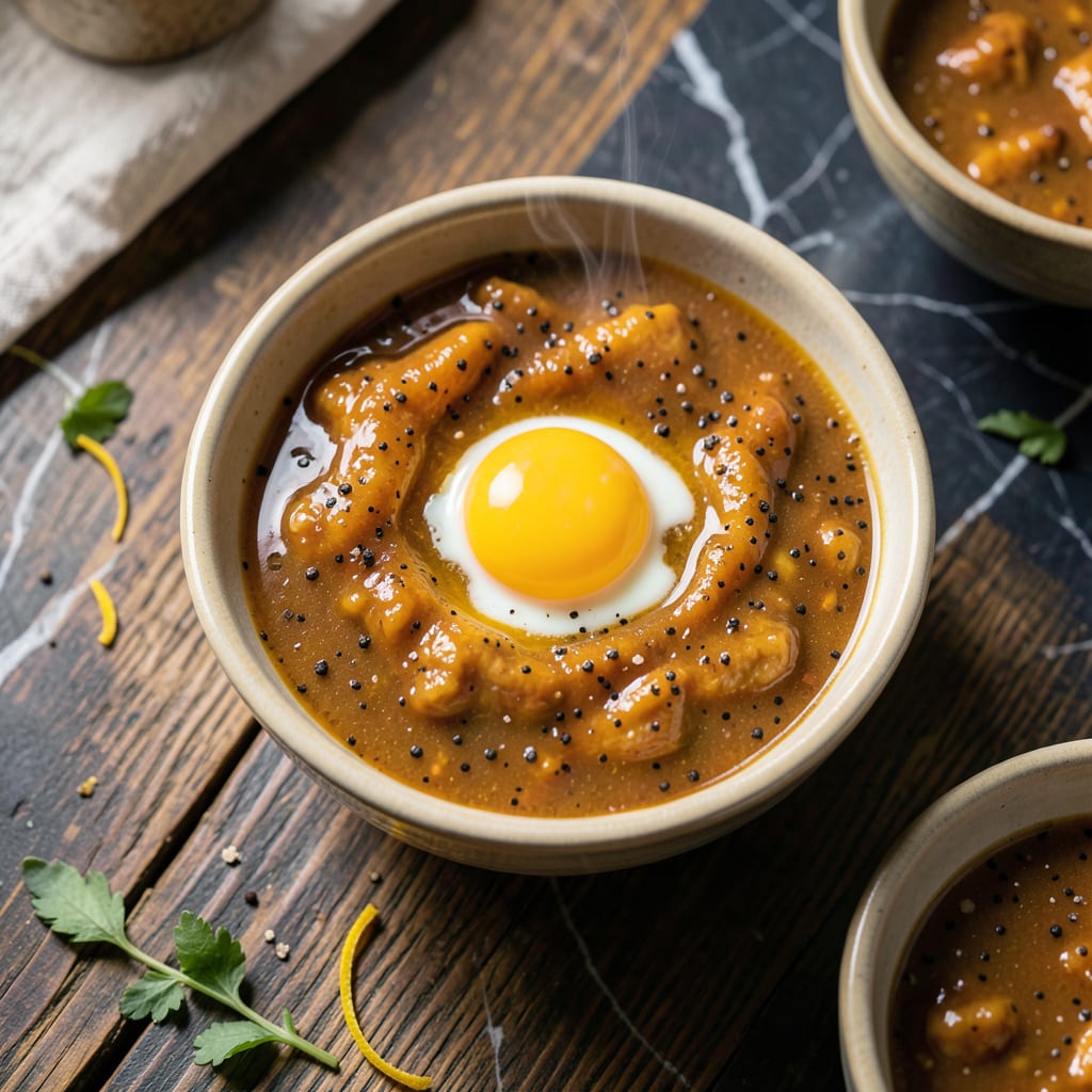 Cornell BBQ Chicken Sauce Recipe: Tangy Egg Based Classic for Grilled Perfection example with annotations