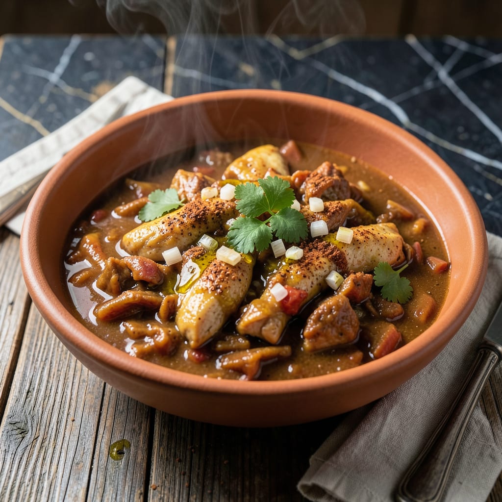 Cowboy Chicken Enchilada Sauce Recipe: Smoky Southwestern Depth for Layered Dishes detailed visual guide