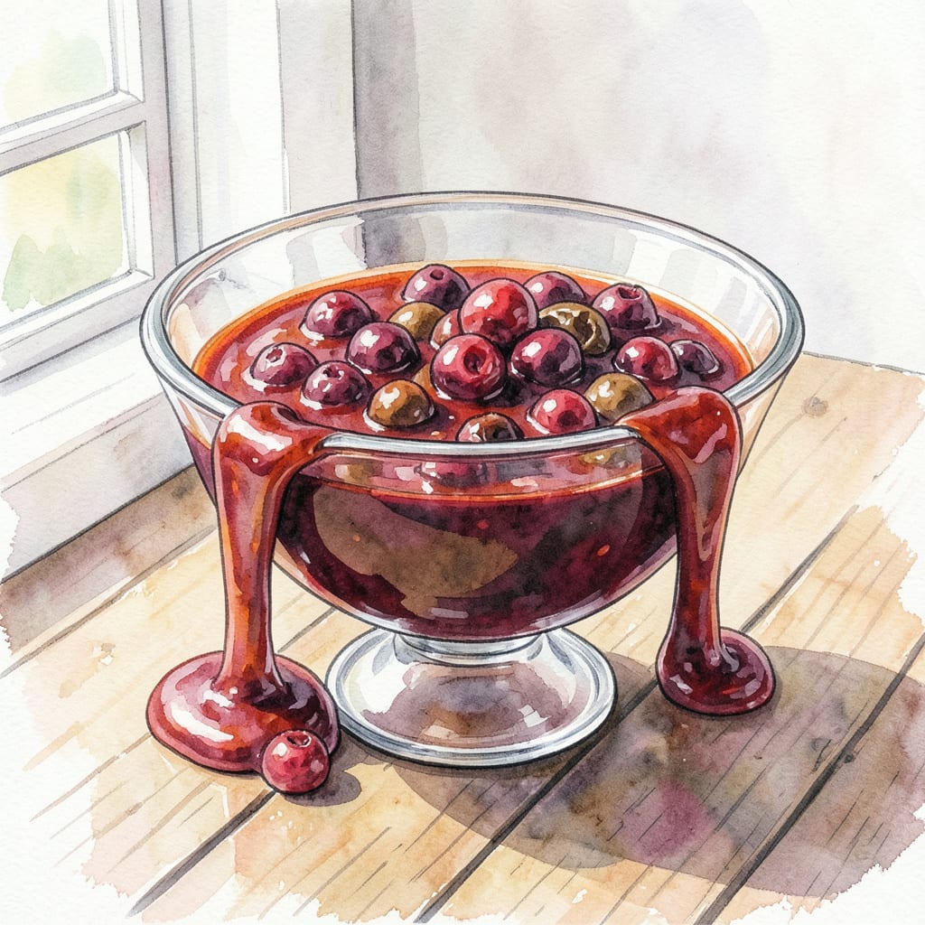 Cranberry Chipotle Sauce Recipe: Smoky Sweet Heat in Every Bite example with annotations