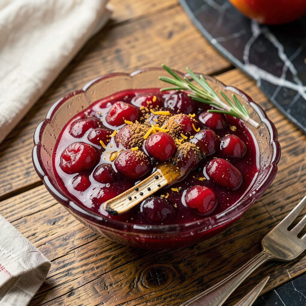 Complete Cranberry Sauce Recipe: Homemade Sweet Tart Perfection in 15 Minutes overview image