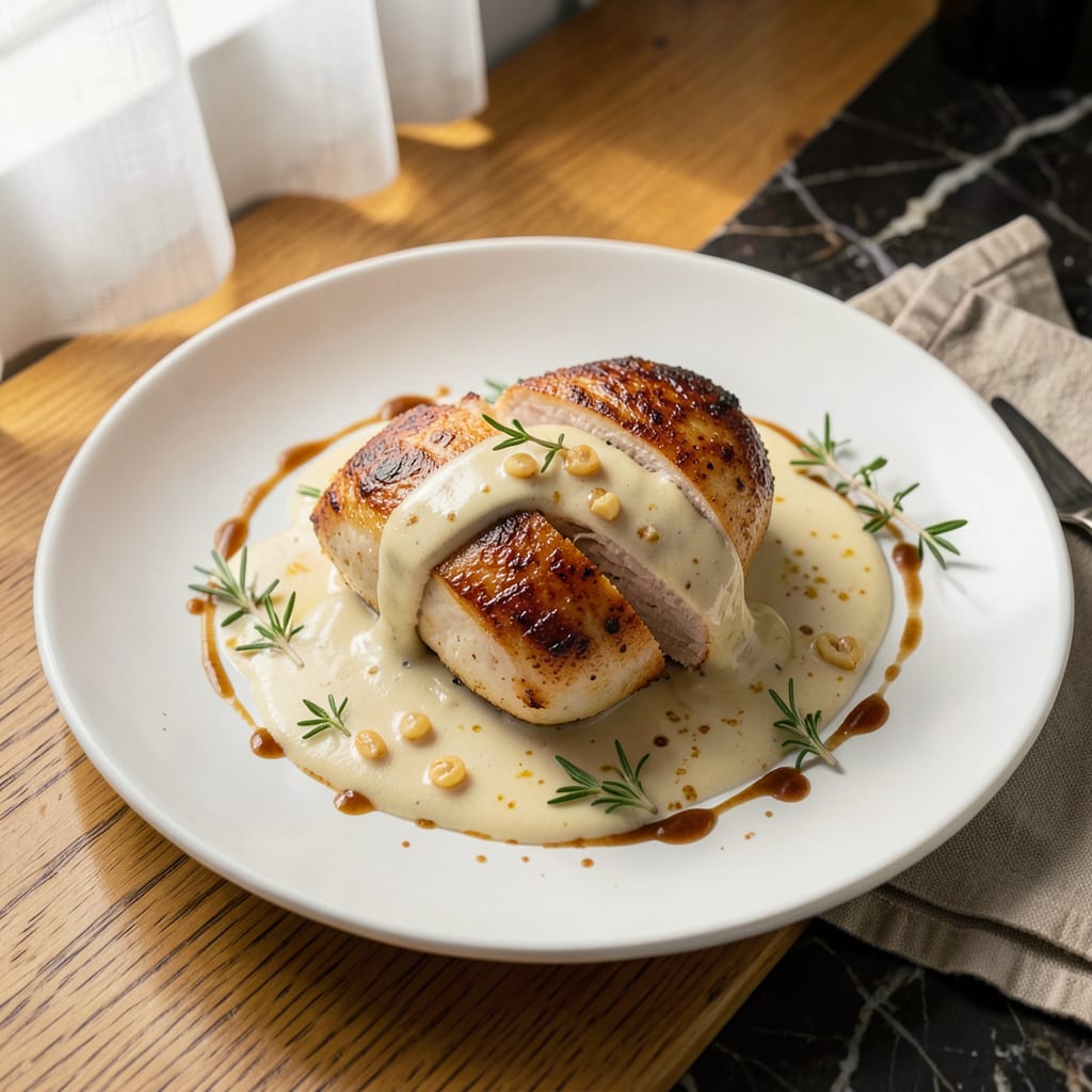 cream sauce for chicken recipe detailed visual guide